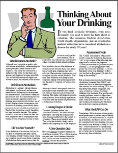 E012 Thinking About Your Drinking Health and Wellness Tip Sheet - HandoutsPlus.com