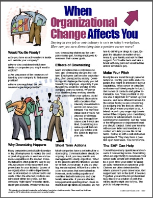 E027 When Organizational Change Affects You - HandoutsPlus.com