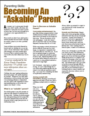 E048 Becoming an Askable Parent - HandoutsPlus.com