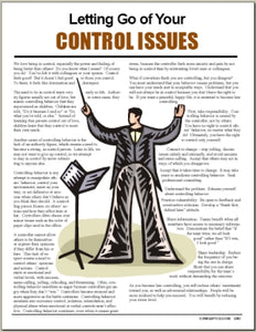 E063 Letting Go of Your Control Issues - HandoutsPlus.com