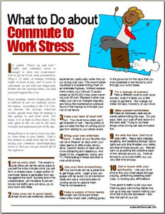 E105 What to Do About Commute-to-Work Stress - HandoutsPlus.com