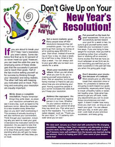 E154 - Don't Give Up on Your New Year's Resolution! - HandoutsPlus.com