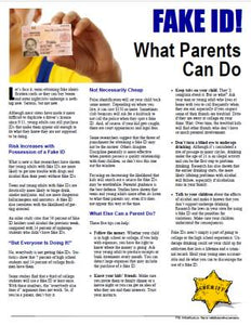 E157 Fake ID! What Parents Can Do - HandoutsPlus.com